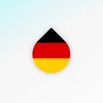 drops: learn german android application logo